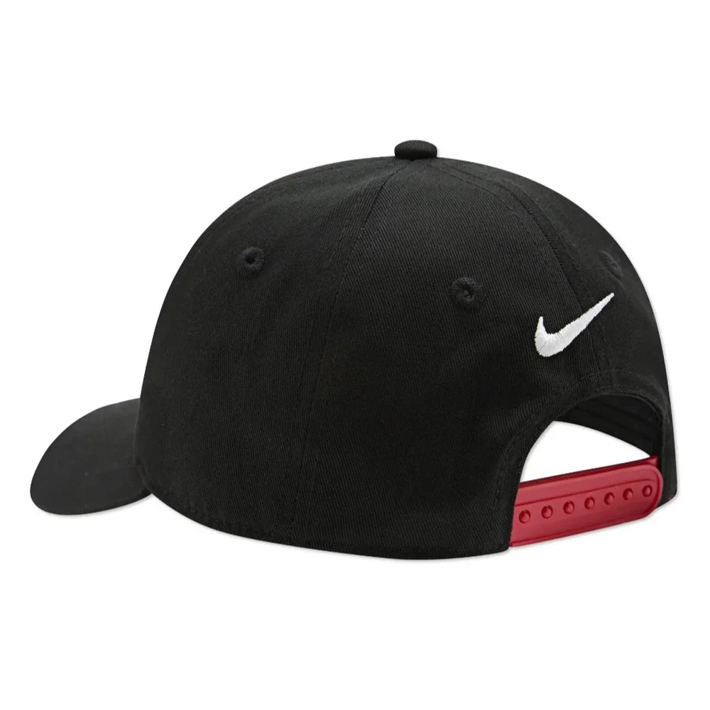 Nike Kids Club Cap Logo Patch Baseball Hat (4-7) Adjustable Strap Black New